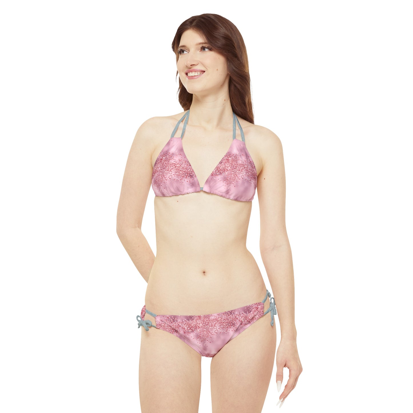 Strappy Bikini Set (AOP)