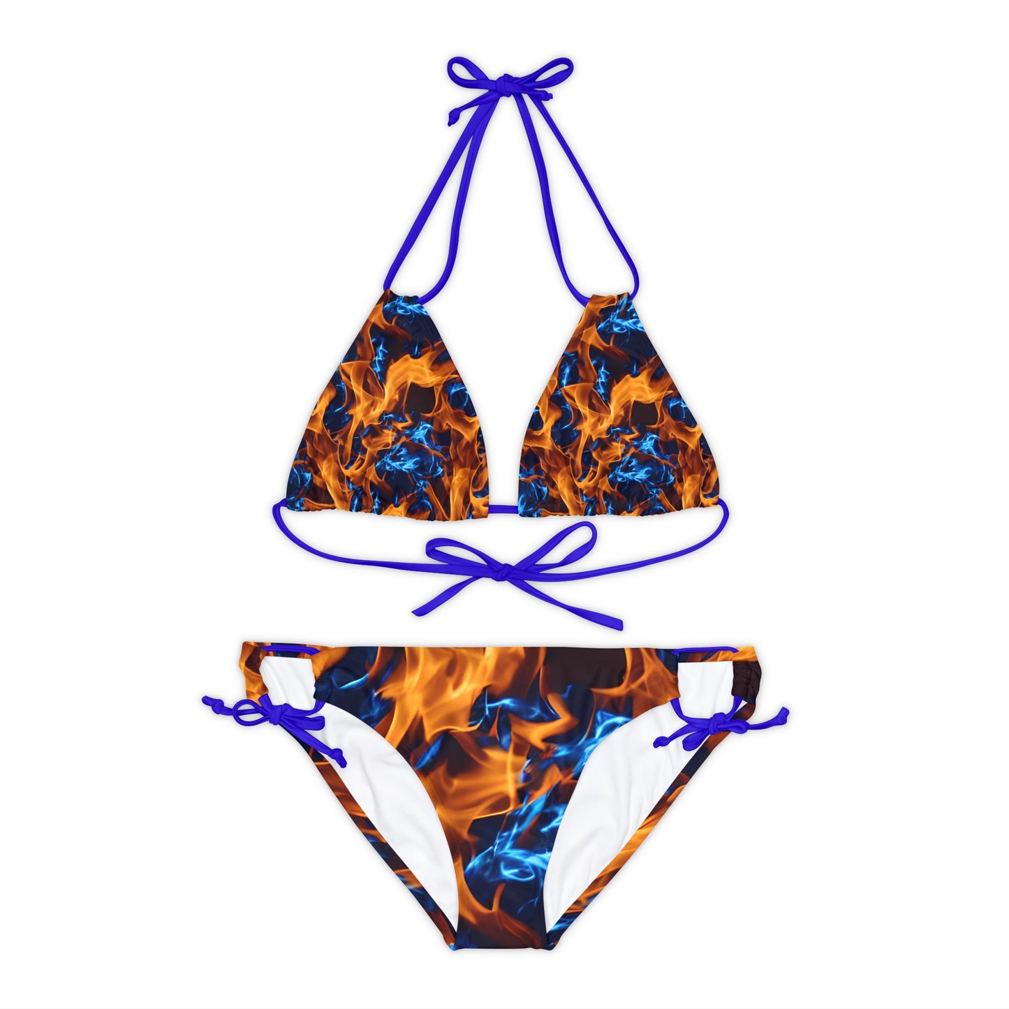 Strappy Bikini Set (AOP)