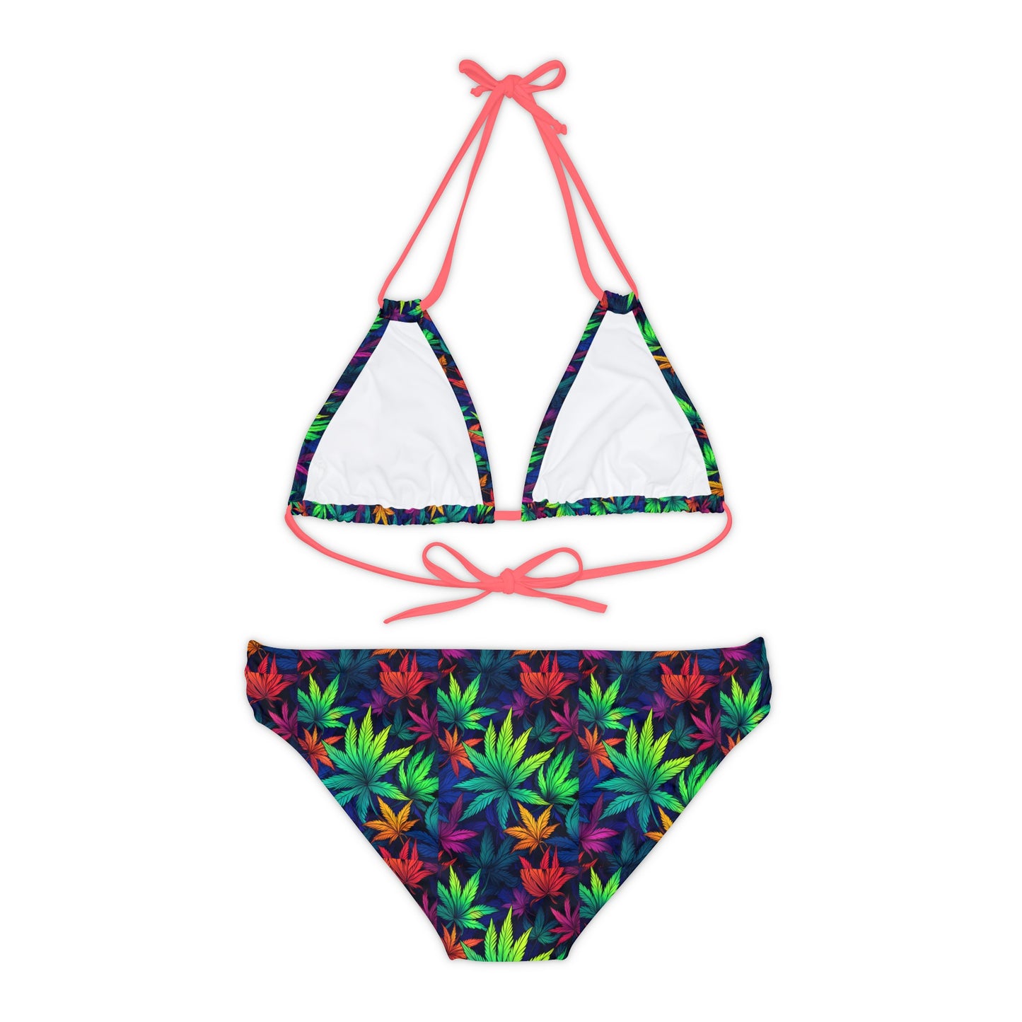 Strappy Bikini Set (AOP)