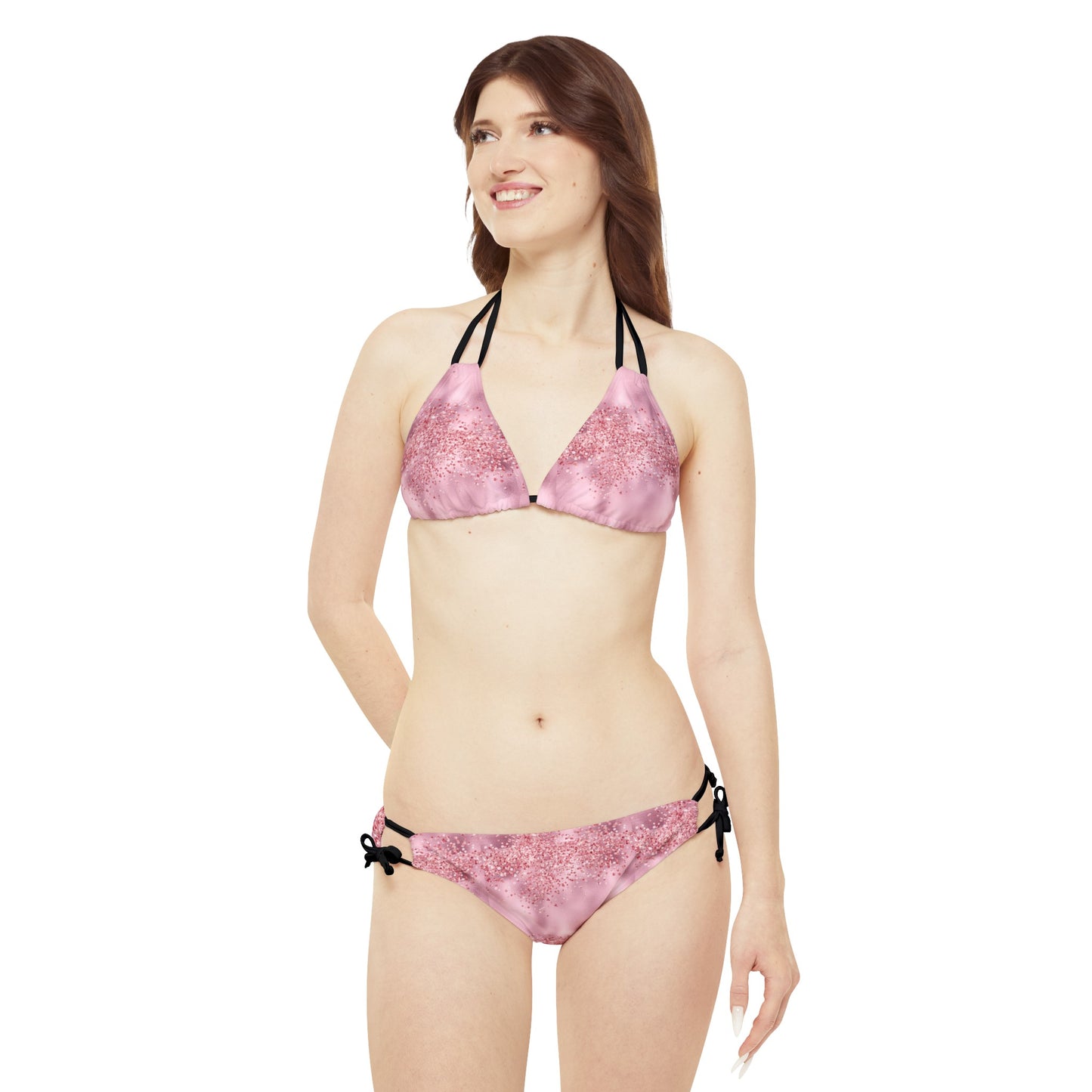 Strappy Bikini Set (AOP)