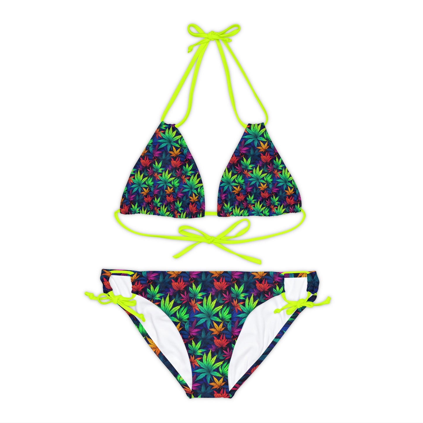 Strappy Bikini Set (AOP)