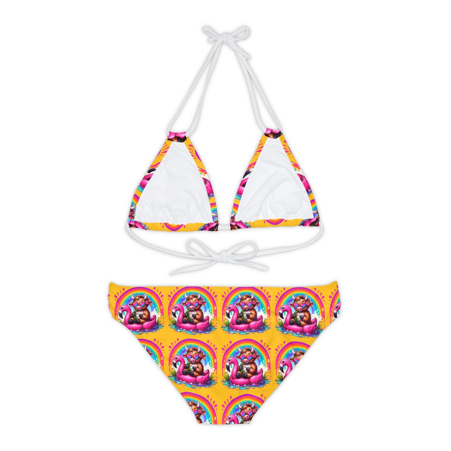 Strappy Bikini Set (AOP)