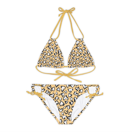 Strappy Bikini Set (AOP)