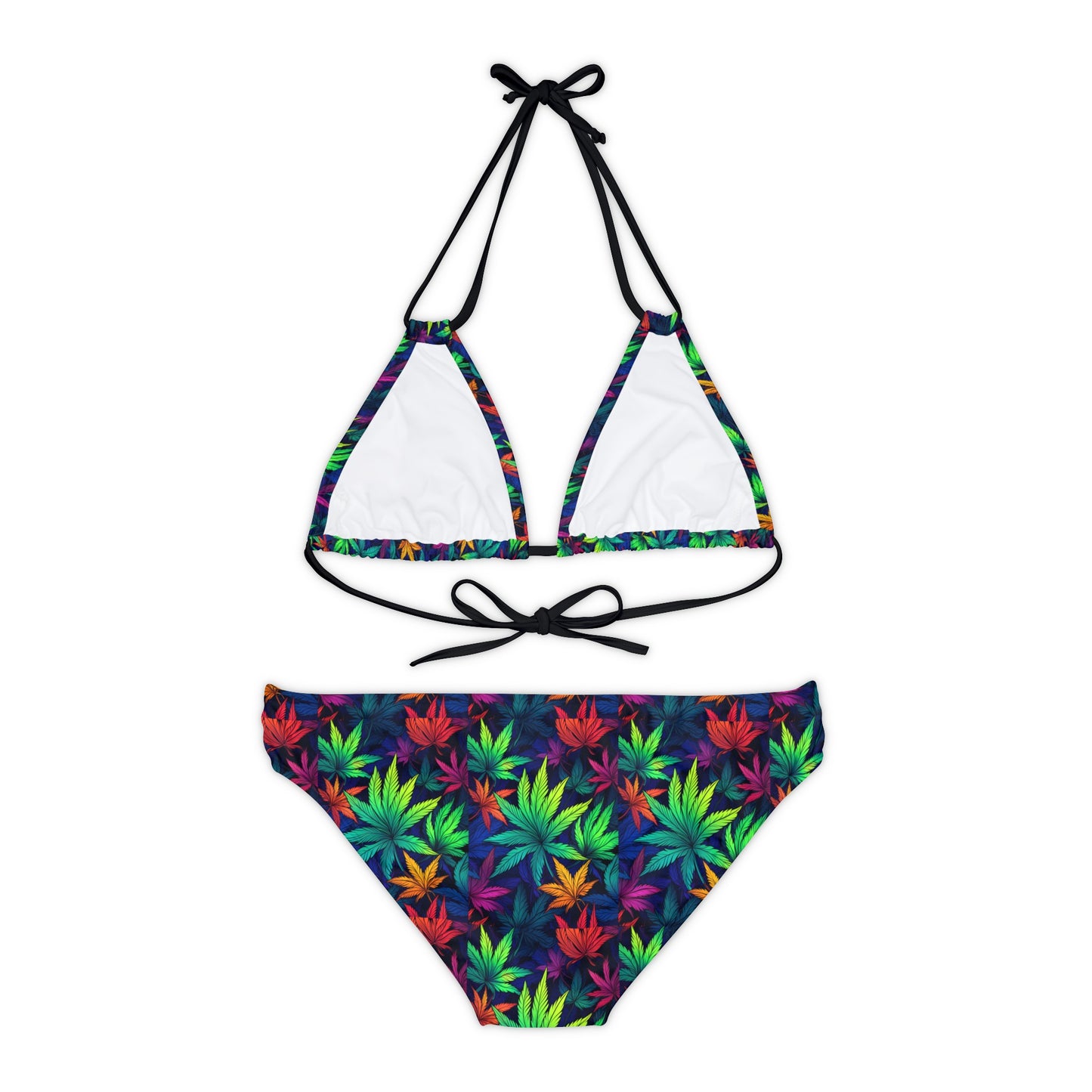 Strappy Bikini Set (AOP)