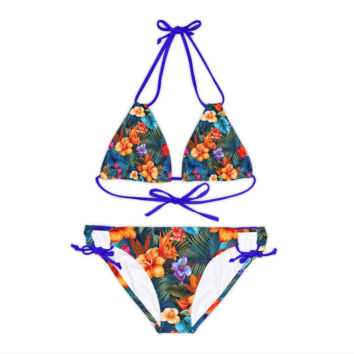 Strappy Bikini Set (AOP)