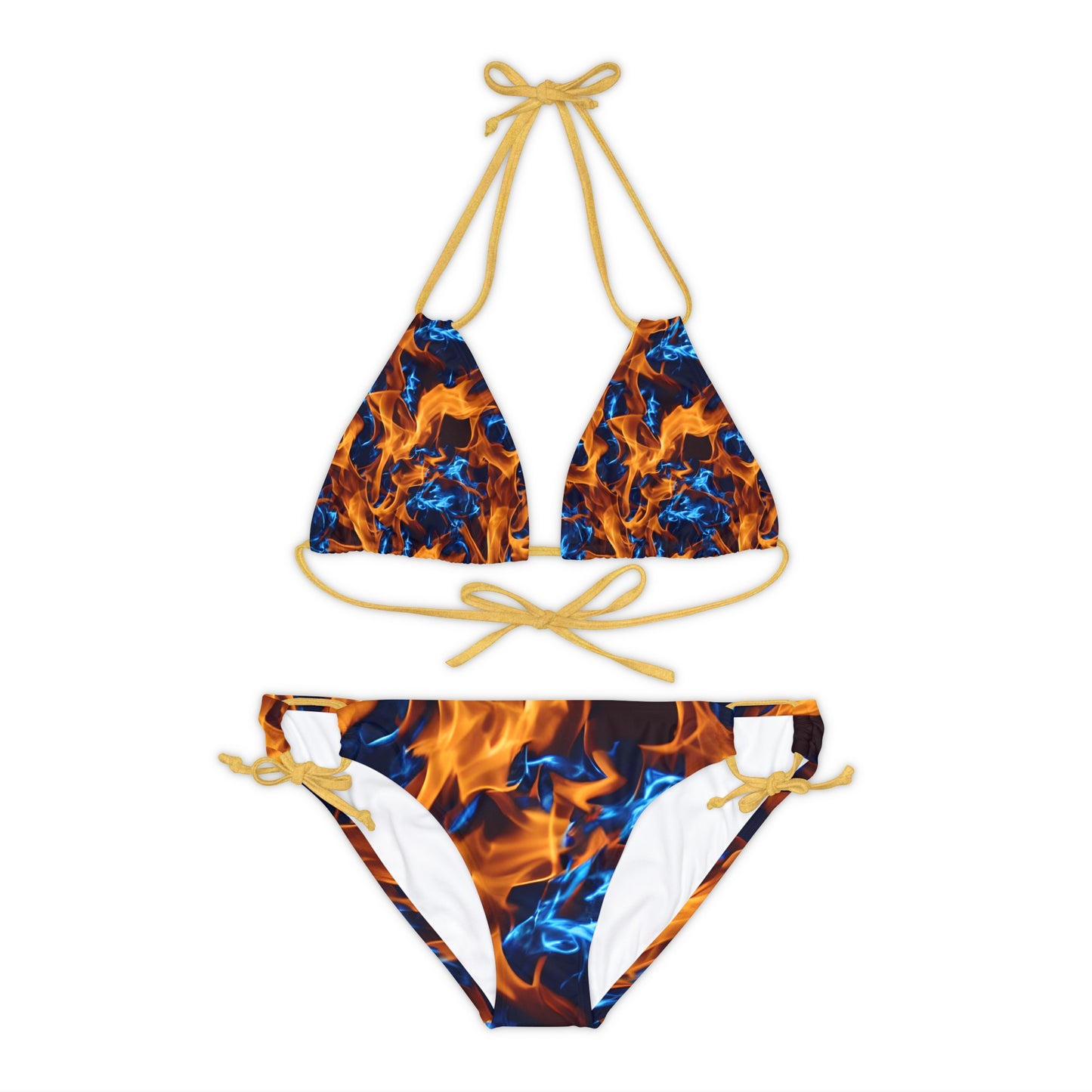 Strappy Bikini Set (AOP)