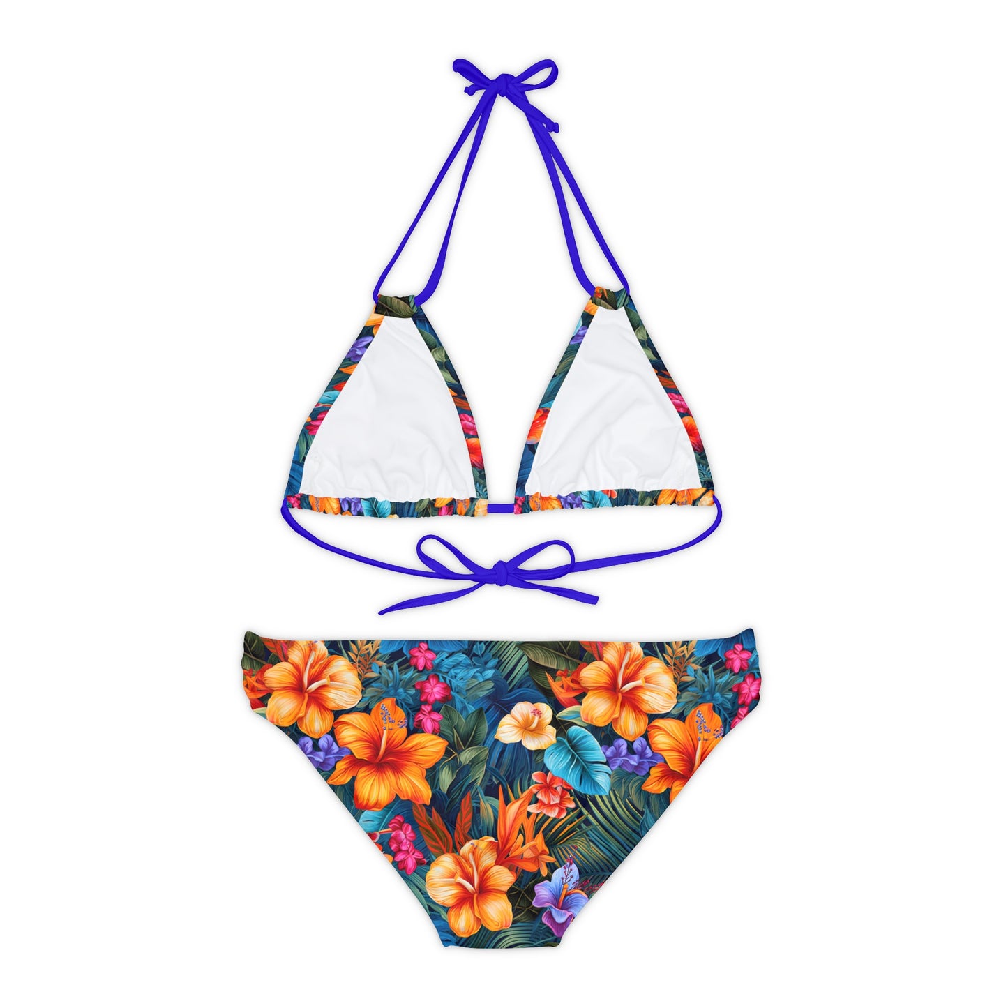 Strappy Bikini Set (AOP)