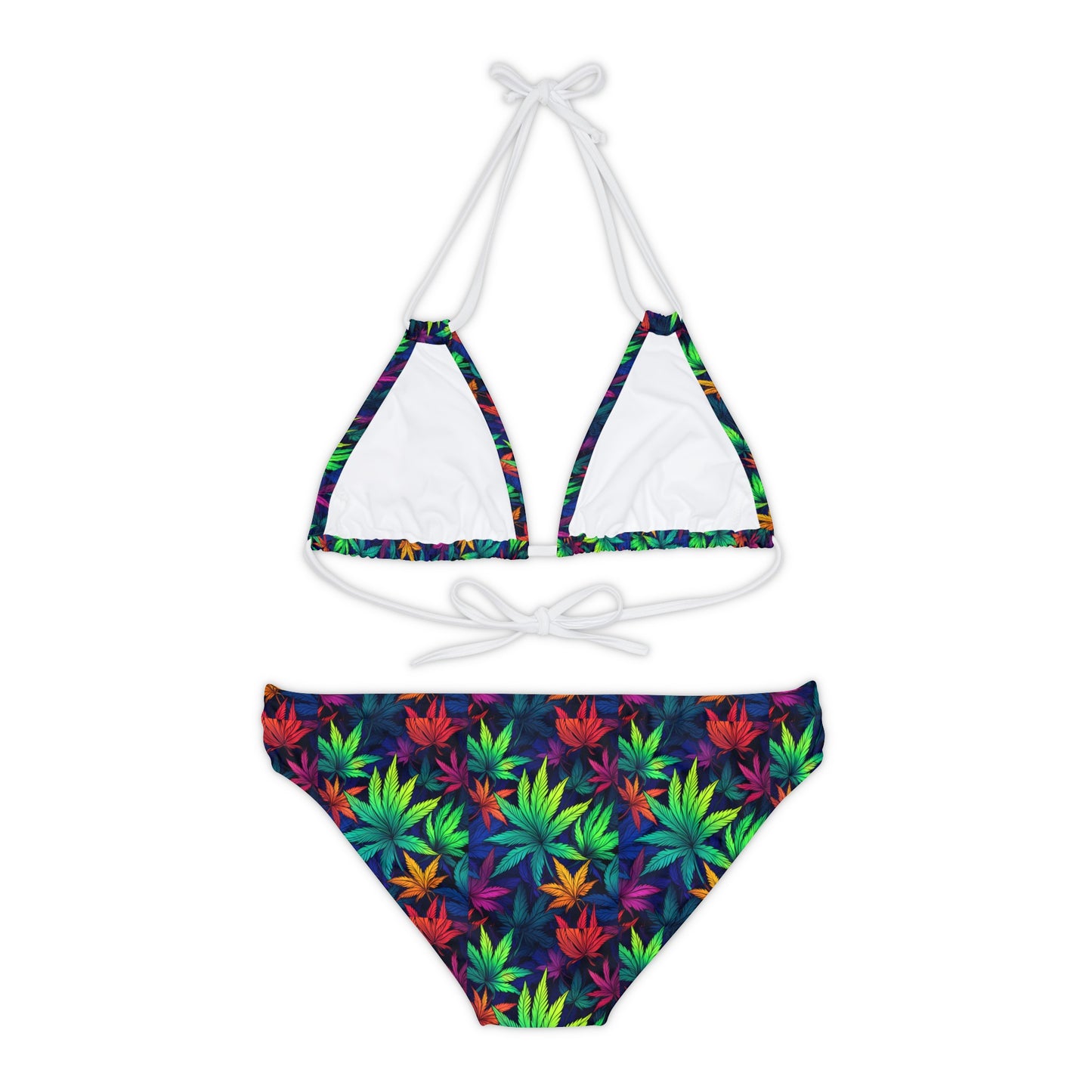 Strappy Bikini Set (AOP)